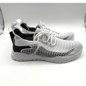 Ecko Unltd Mens White Black Athletic Knit Running Sneakers Shoes Size 13 NWOB